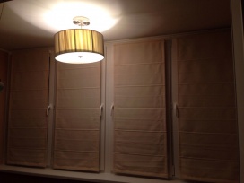 римские шторы изображение