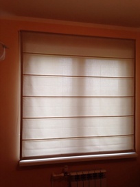 римские шторы фотография