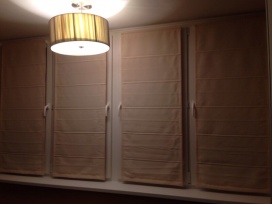 римские шторы фотография