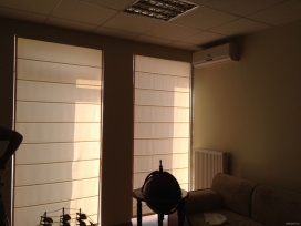 римские шторы фото