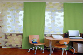 японские панели шторы изображение