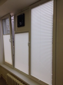 жалюзи плиссе фотография